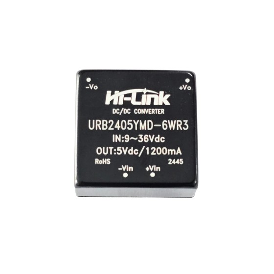 URB2405/URB2412/URB2424YMD-6WR3 DC-DC isolated voltage stabilization power module 24V to 5V/12V/24V single output power converter